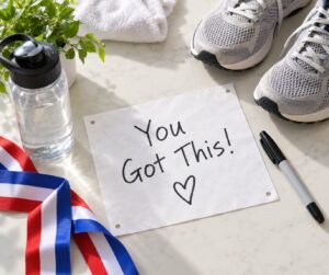 quotes about running for a race day bib