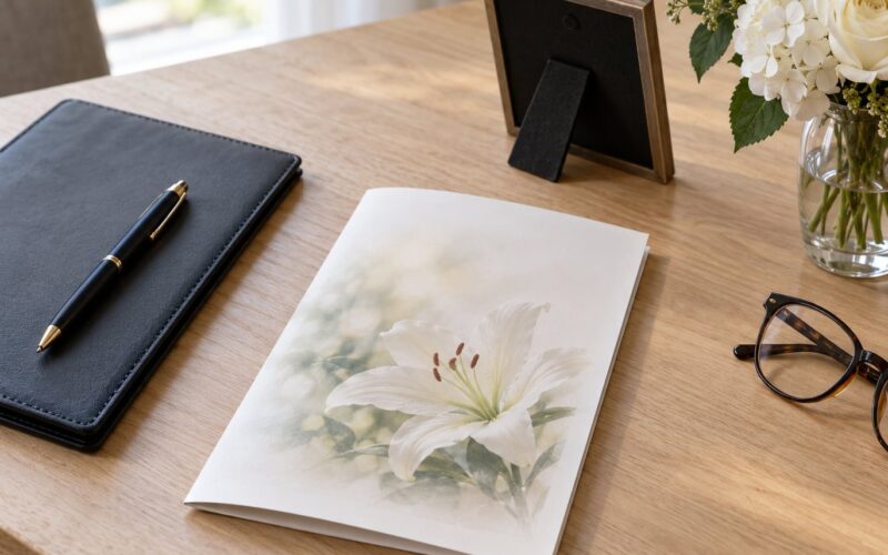 How to Write a Memorial Service Program: Simple Guide (2026)