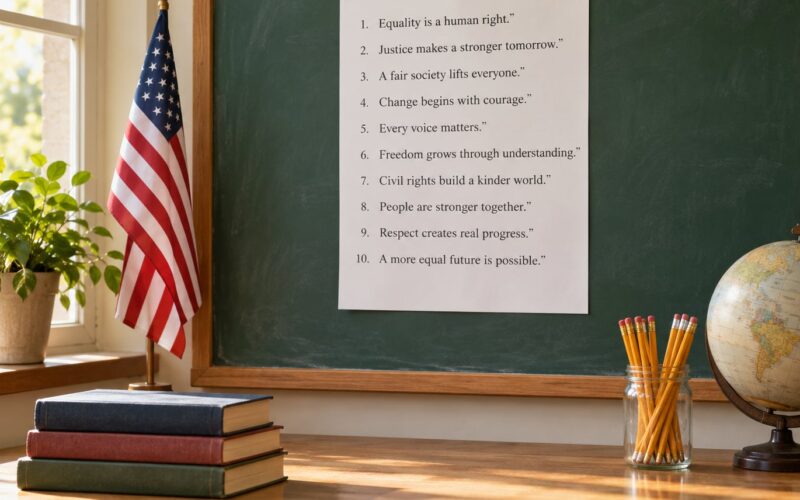 10 Quotes About Martin Luther King Jr Day for a Classroom 2026