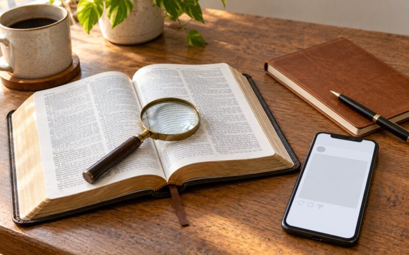 How to Verify a Bible Quote Before Posting It 2026