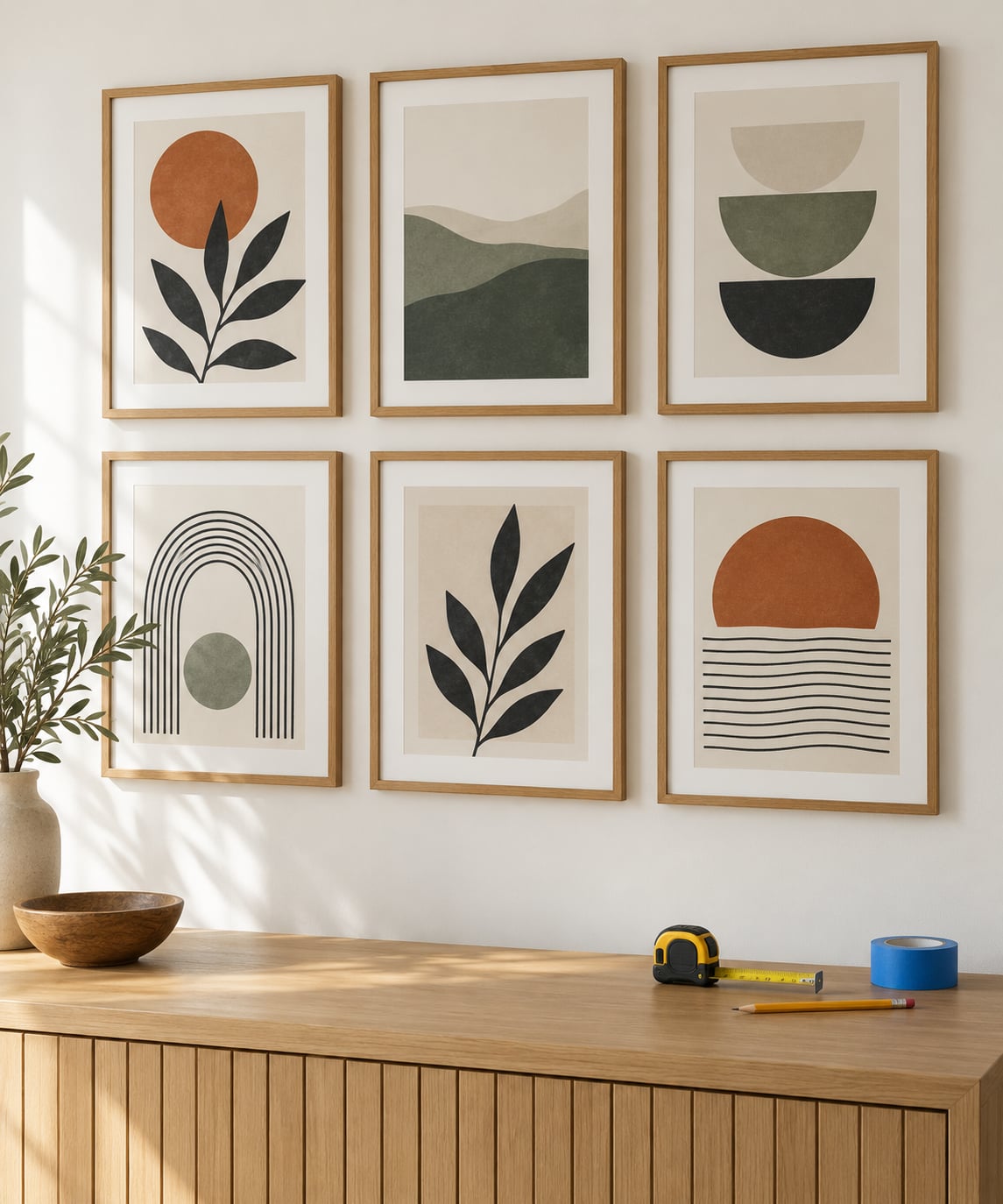 how to make a quote wall art display at home