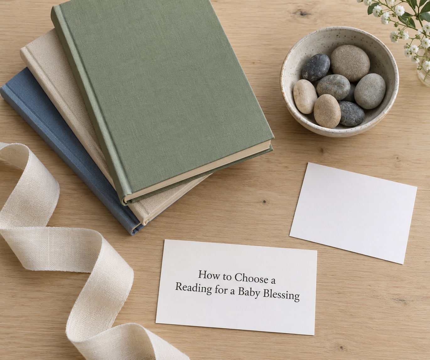 How to Choose a Reading for a Baby Blessing