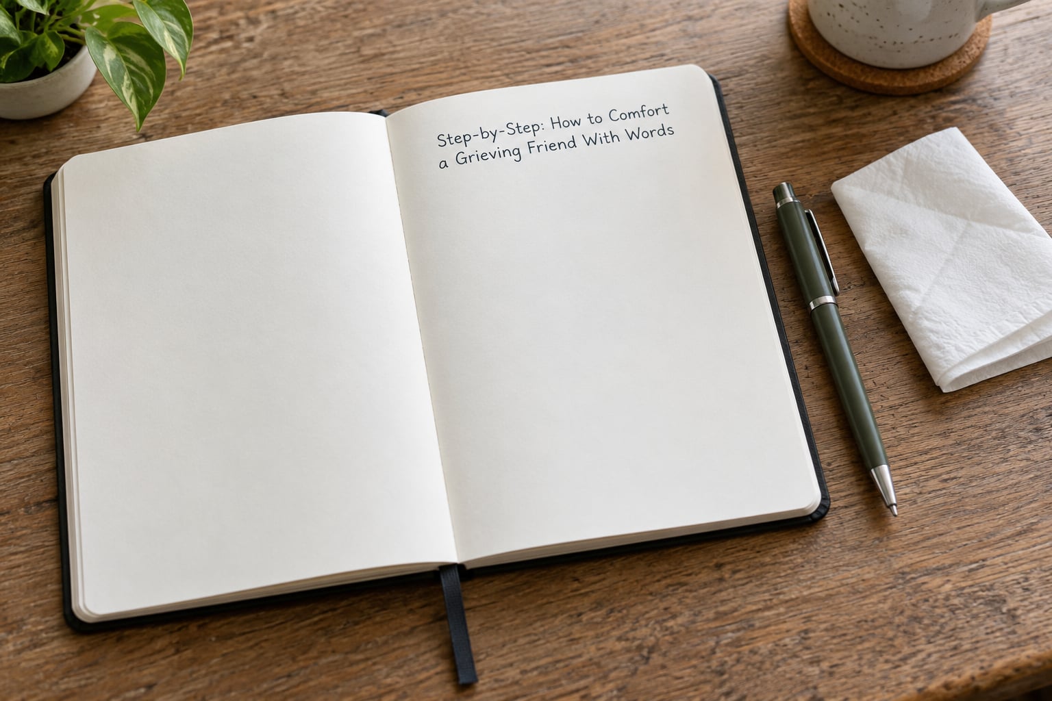 Step-by-Step: How to Comfort a Grieving Friend With Words