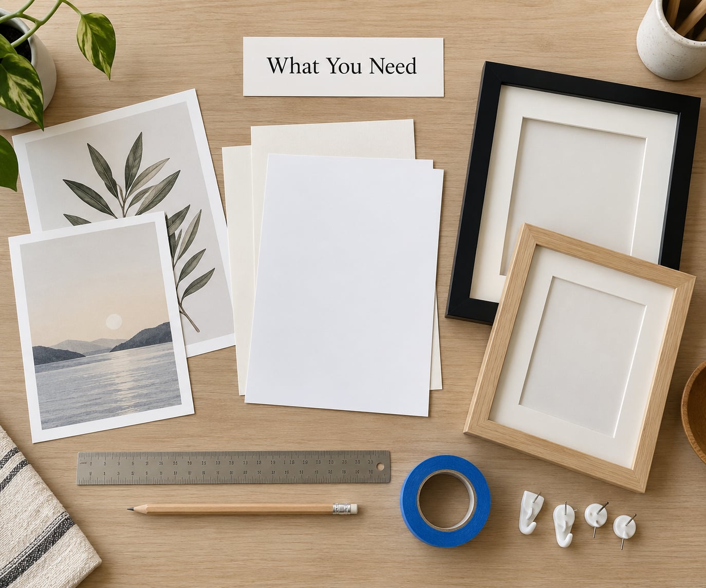 What You Need