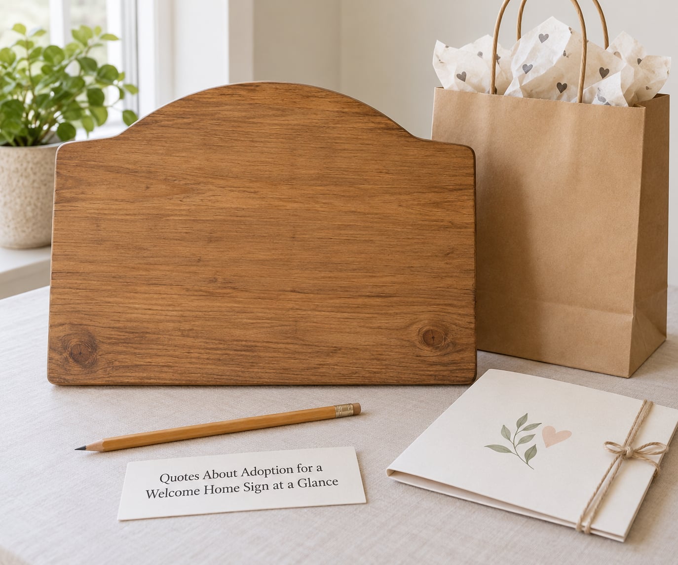 Quotes About Adoption for a Welcome Home Sign at a Glance