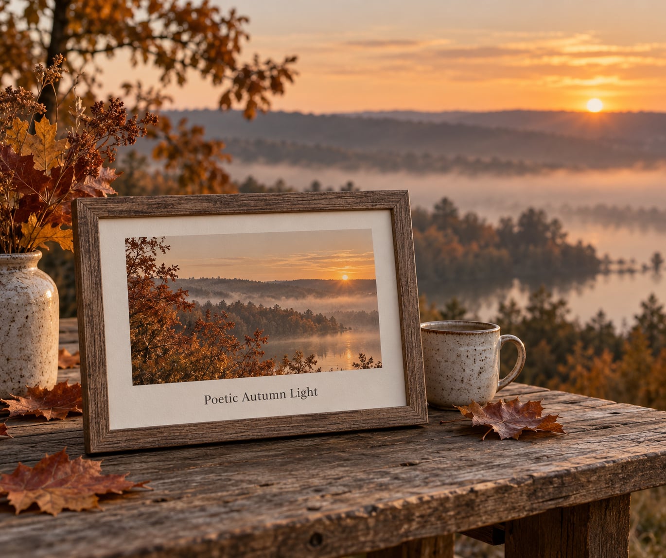 Poetic Autumn Light