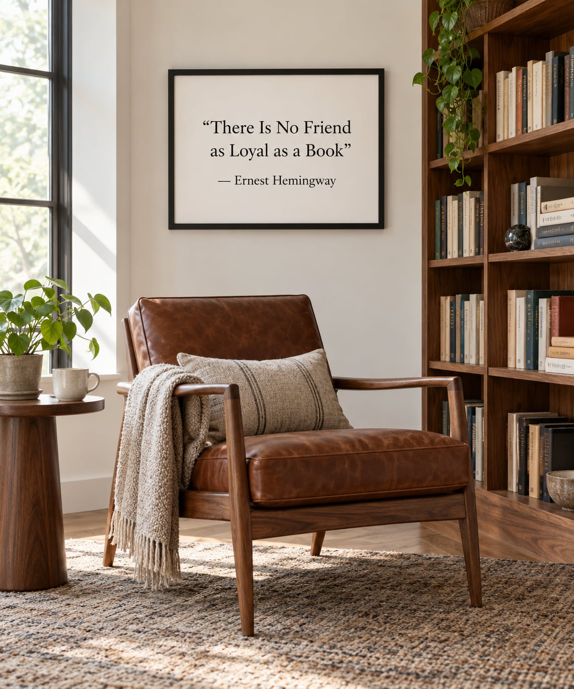 “There Is No Friend as Loyal as a Book” — Ernest Hemingway