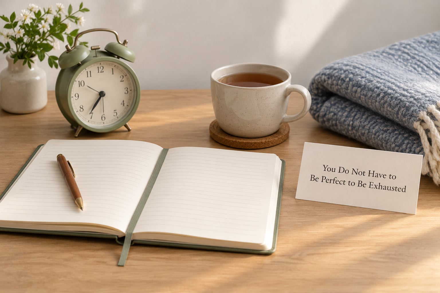 &ldquo;You Do Not Have to Be Perfect to Be Exhausted&rdquo;