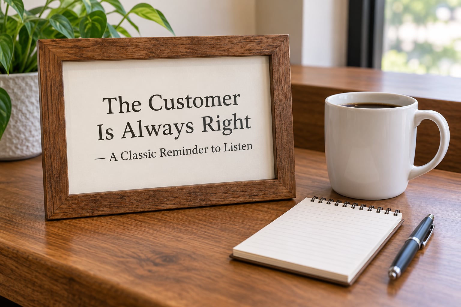 &ldquo;The Customer Is Always Right&rdquo; &mdash; A Classic Reminder to Listen