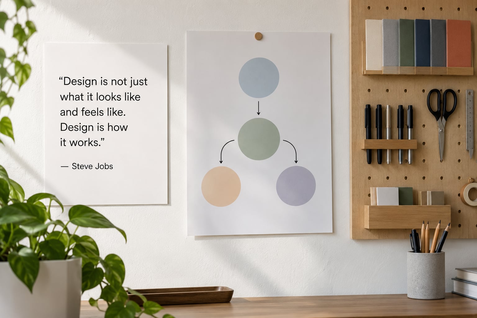 "Design is not just what it looks like and feels like. Design is how it works." — Steve Jobs