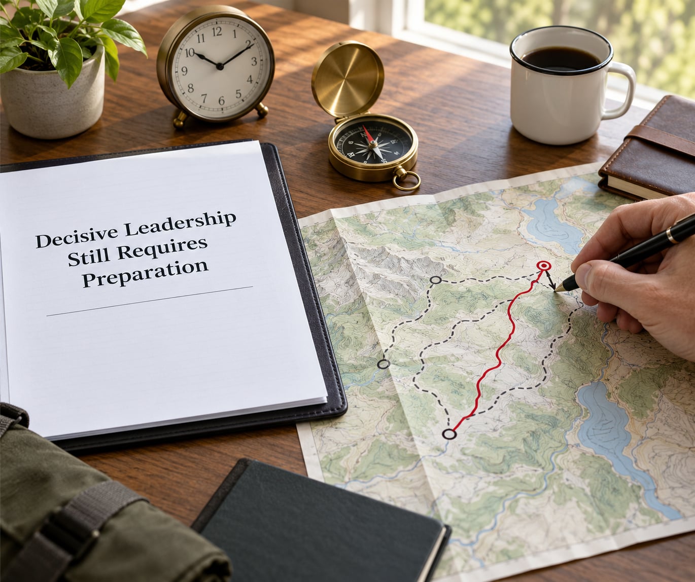 Decisive Leadership Still Requires Preparation