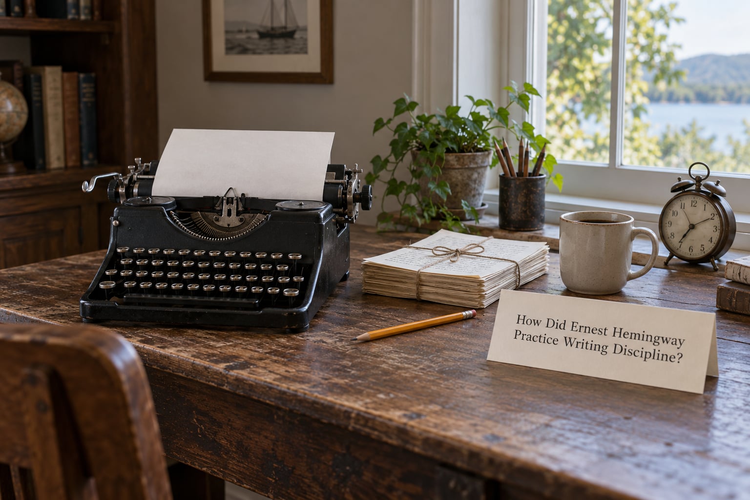 How Did Ernest Hemingway Practice Writing Discipline?
