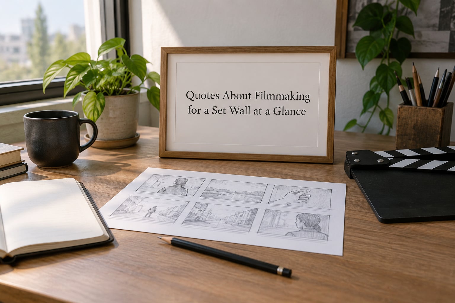 Quotes About Filmmaking for a Set Wall at a Glance
