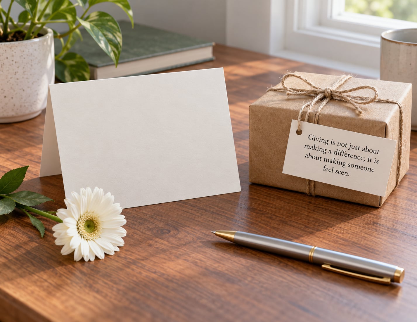 “Giving is not just about making a difference; it is about making someone feel seen.”