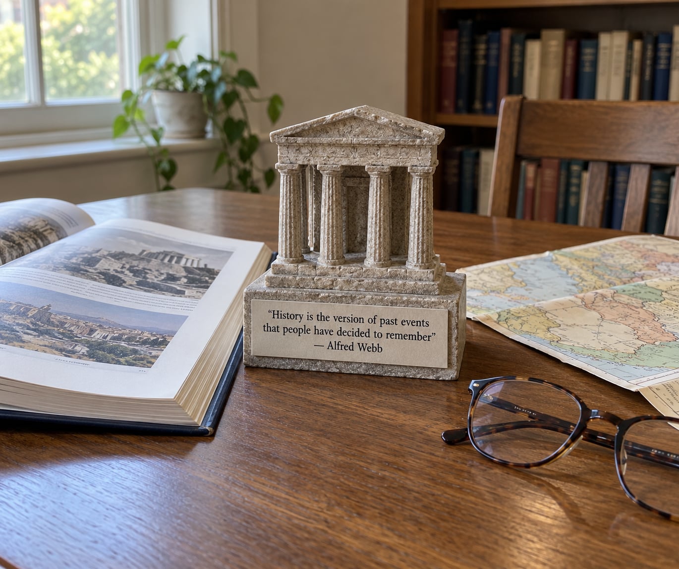 "History is the version of past events that people have decided to remember" — Alfred Webb