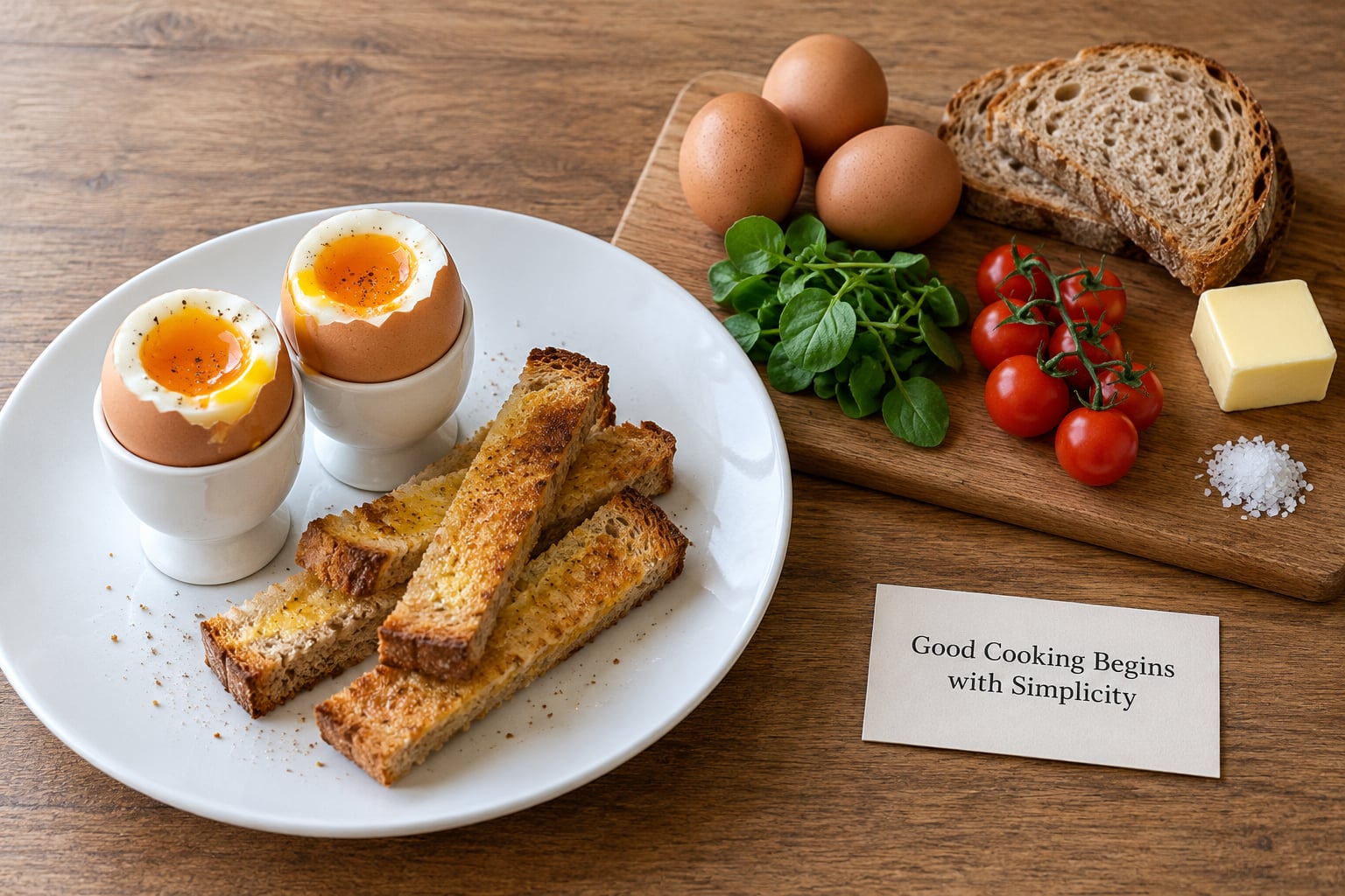 Good Cooking Begins with Simplicity