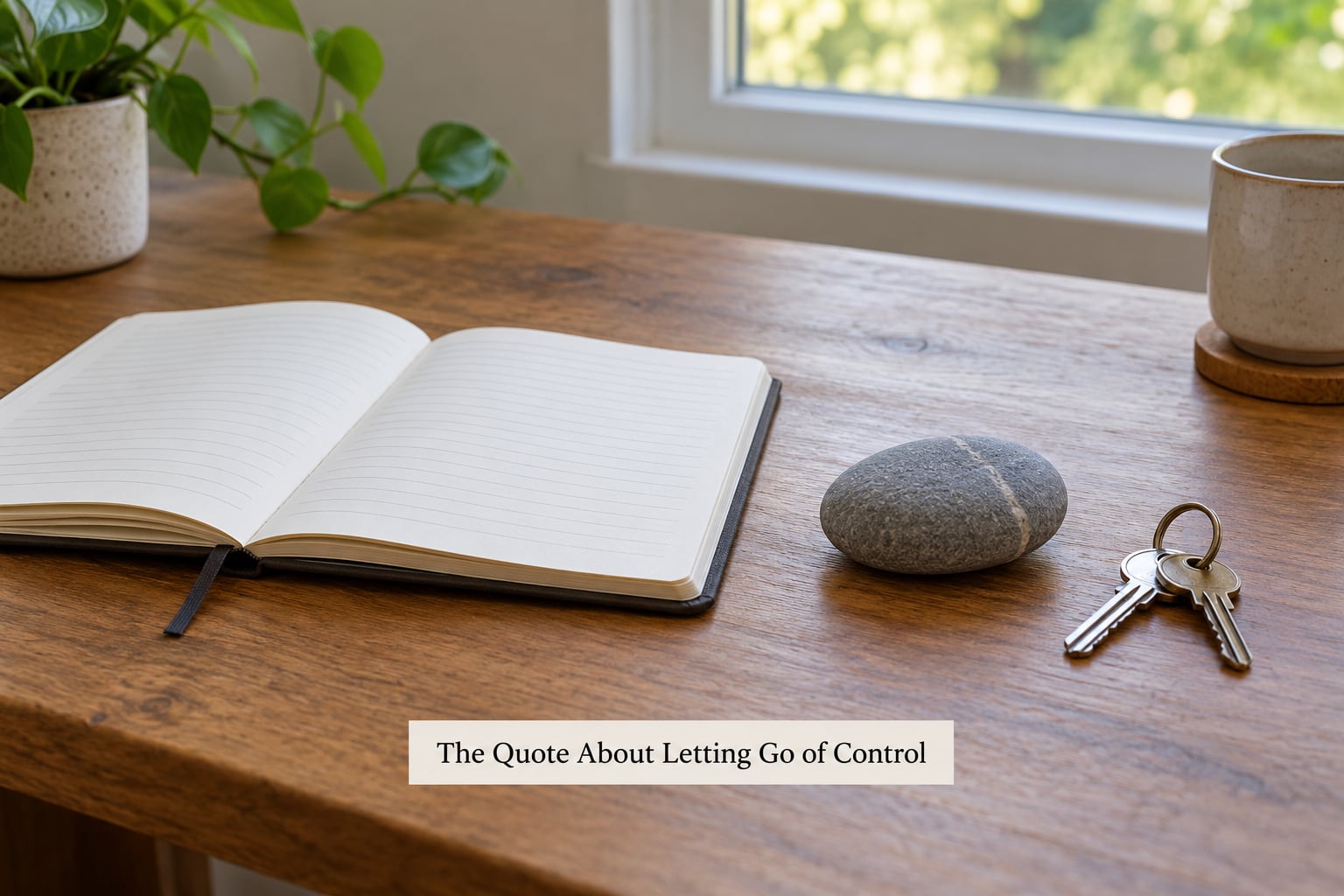 The Quote About Letting Go of Control