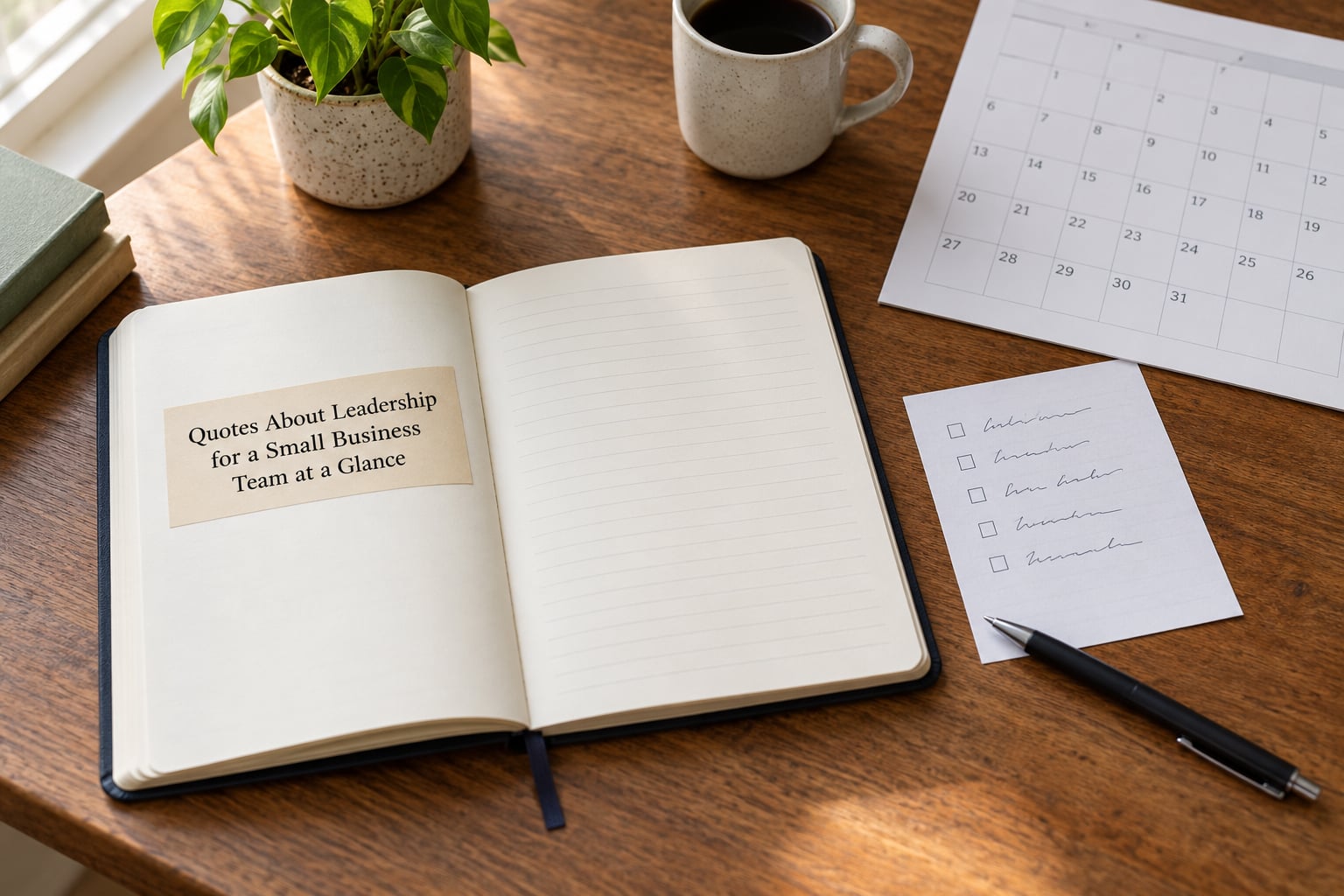 Quotes About Leadership for a Small Business Team at a Glance