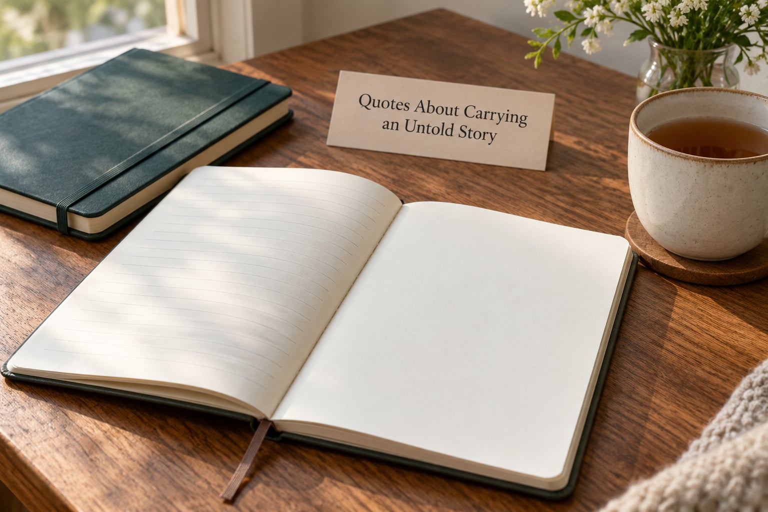 Quotes About Carrying an Untold Story