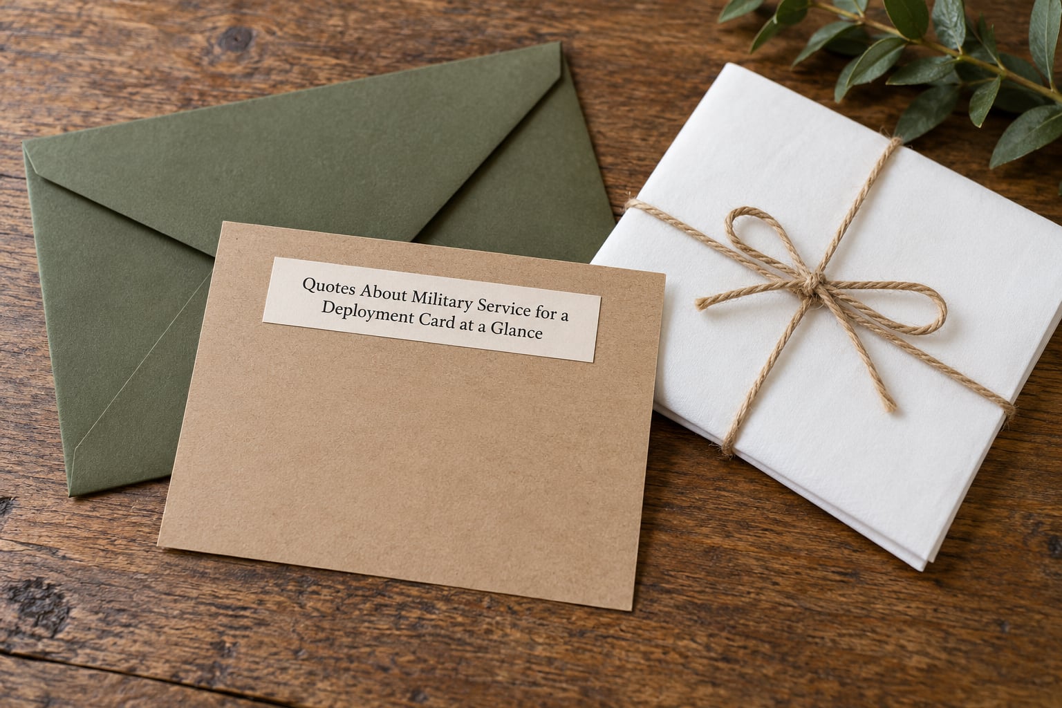 Quotes About Military Service for a Deployment Card at a Glance