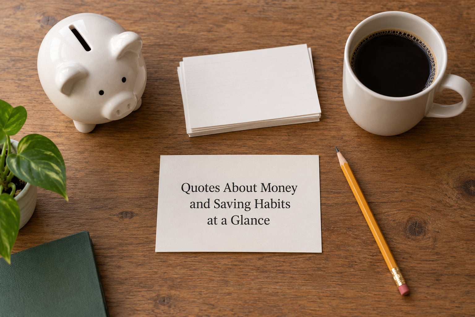 Quotes About Money and Saving Habits at a Glance