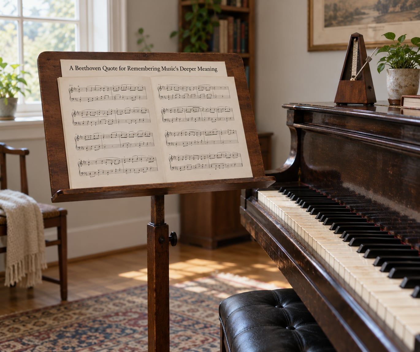 A Beethoven Quote for Remembering Music's Deeper Meaning