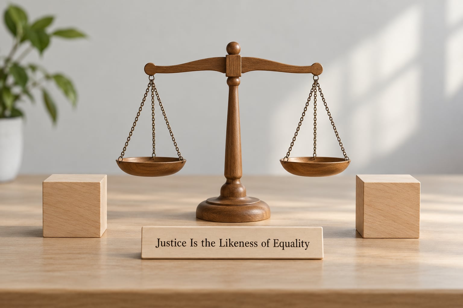 Justice Is the Likeness of Equality