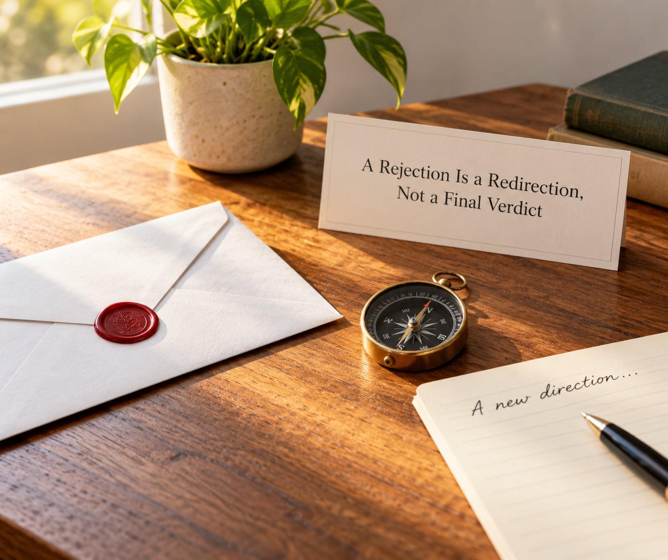 A Rejection Is a Redirection, Not a Final Verdict