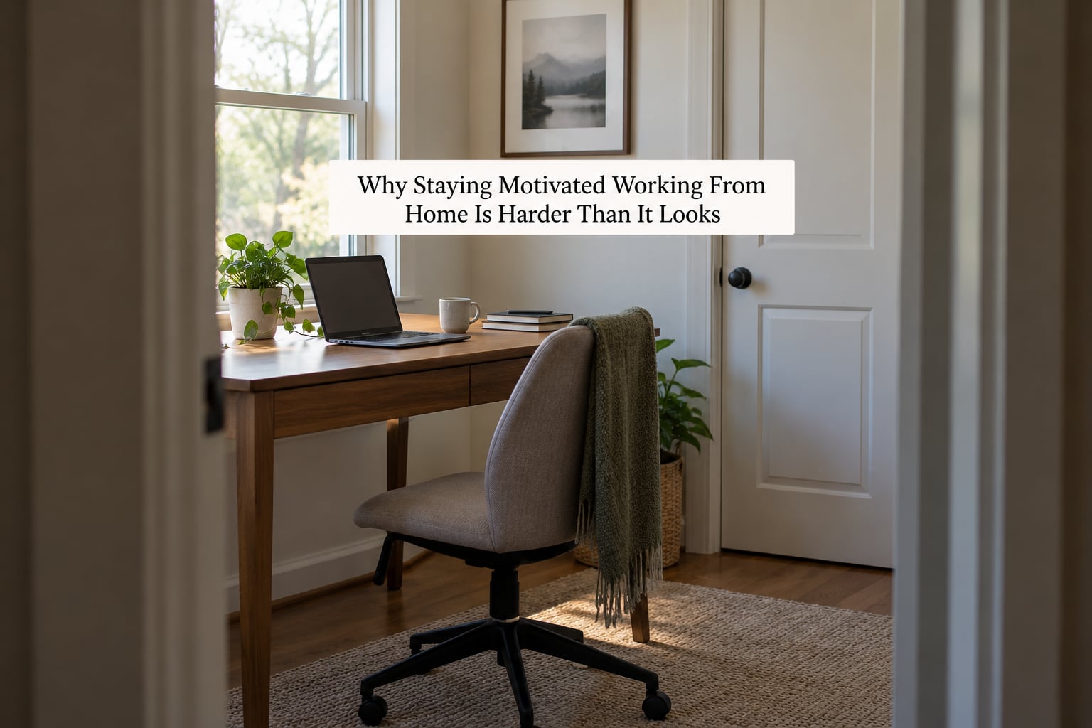 Why Staying Motivated Working From Home Is Harder Than It Looks