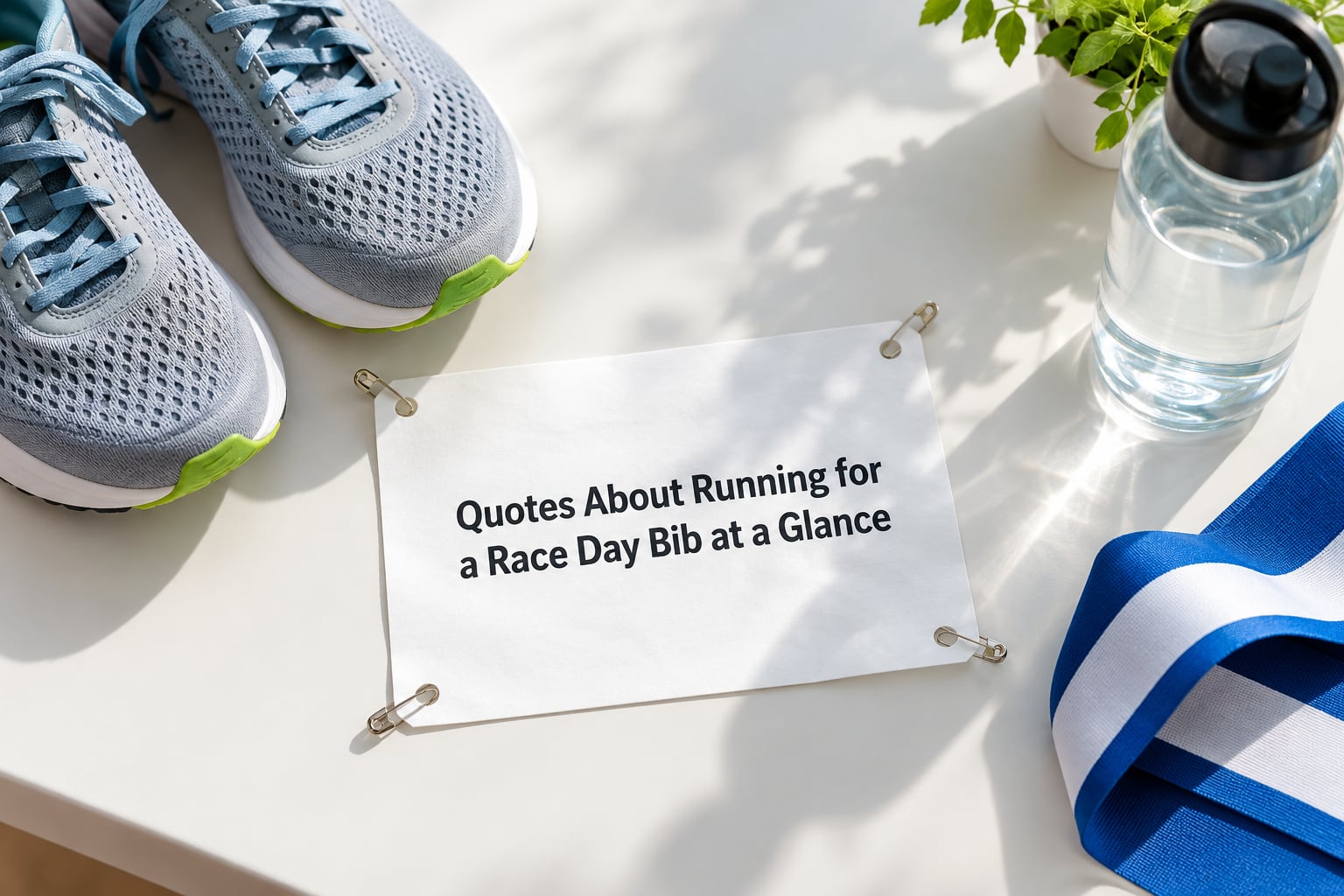 Quotes About Running for a Race Day Bib at a Glance