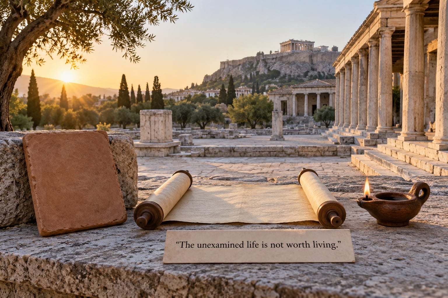 “The unexamined life is not worth living.”