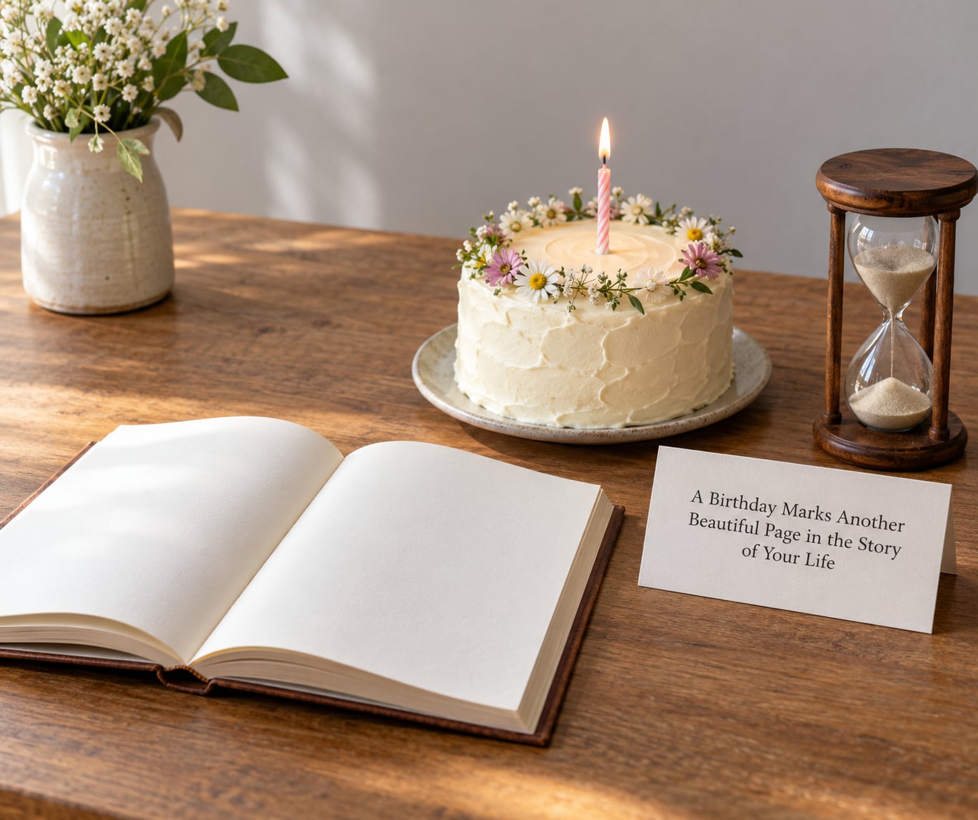 "A Birthday Marks Another Beautiful Page in the Story of Your Life"