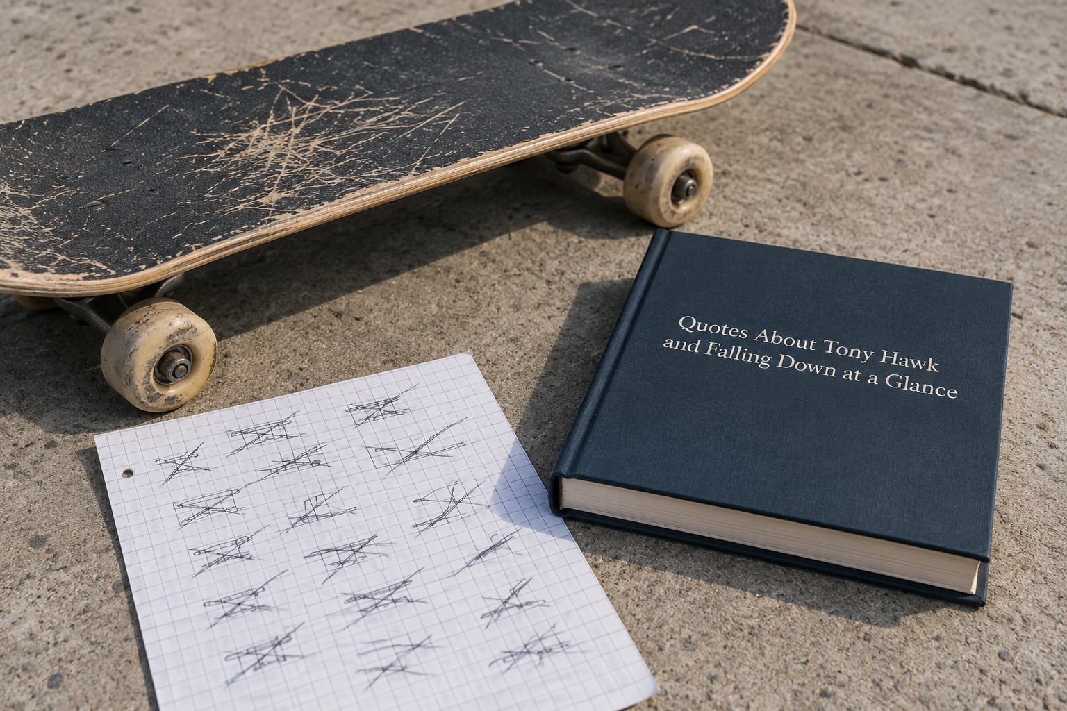 Quotes About Tony Hawk and Falling Down at a Glance