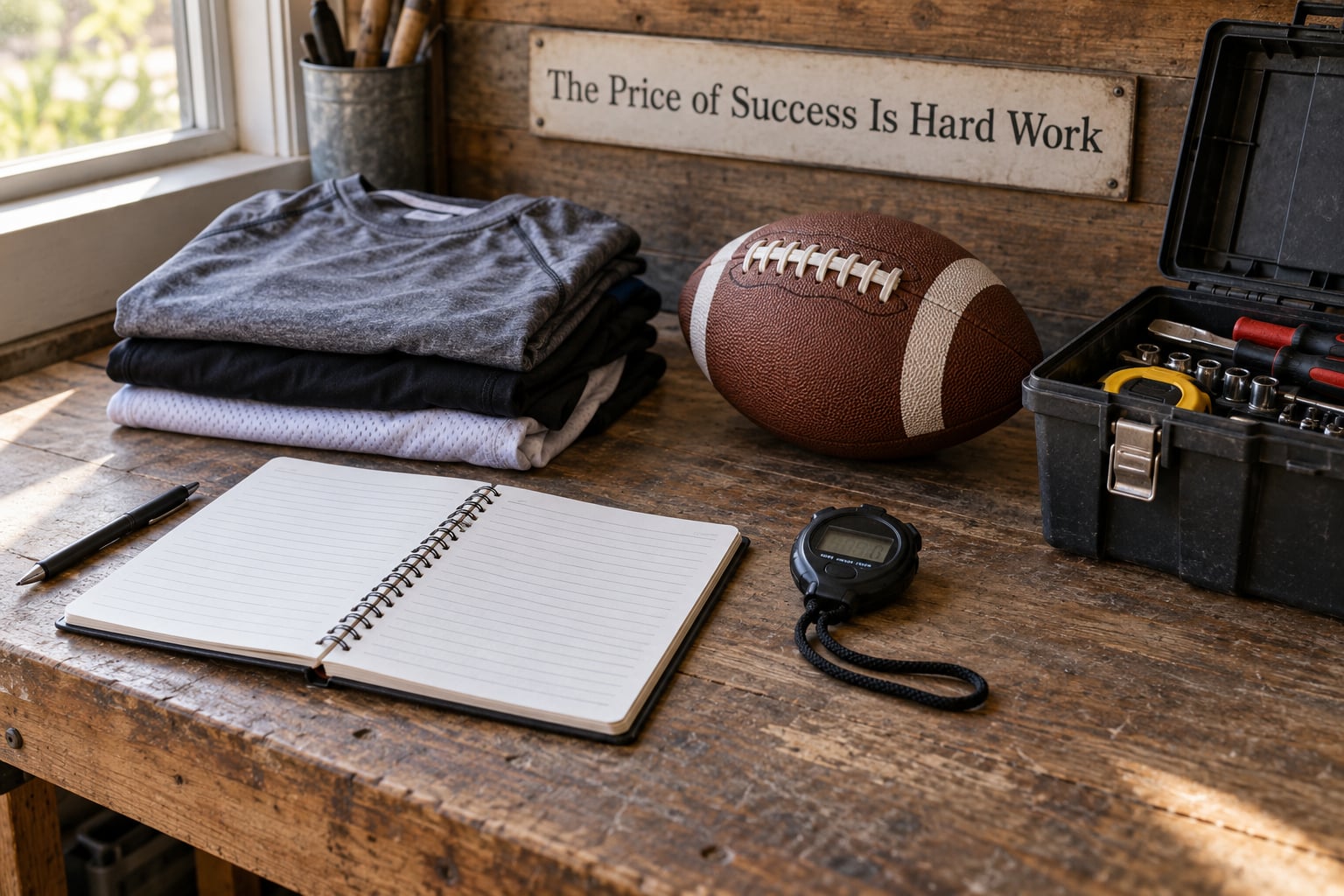 The Price of Success Is Hard Work