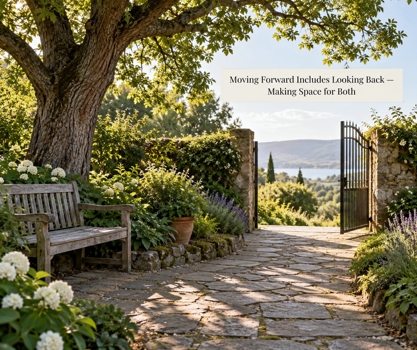 Moving Forward Includes Looking Back — Making Space for Both