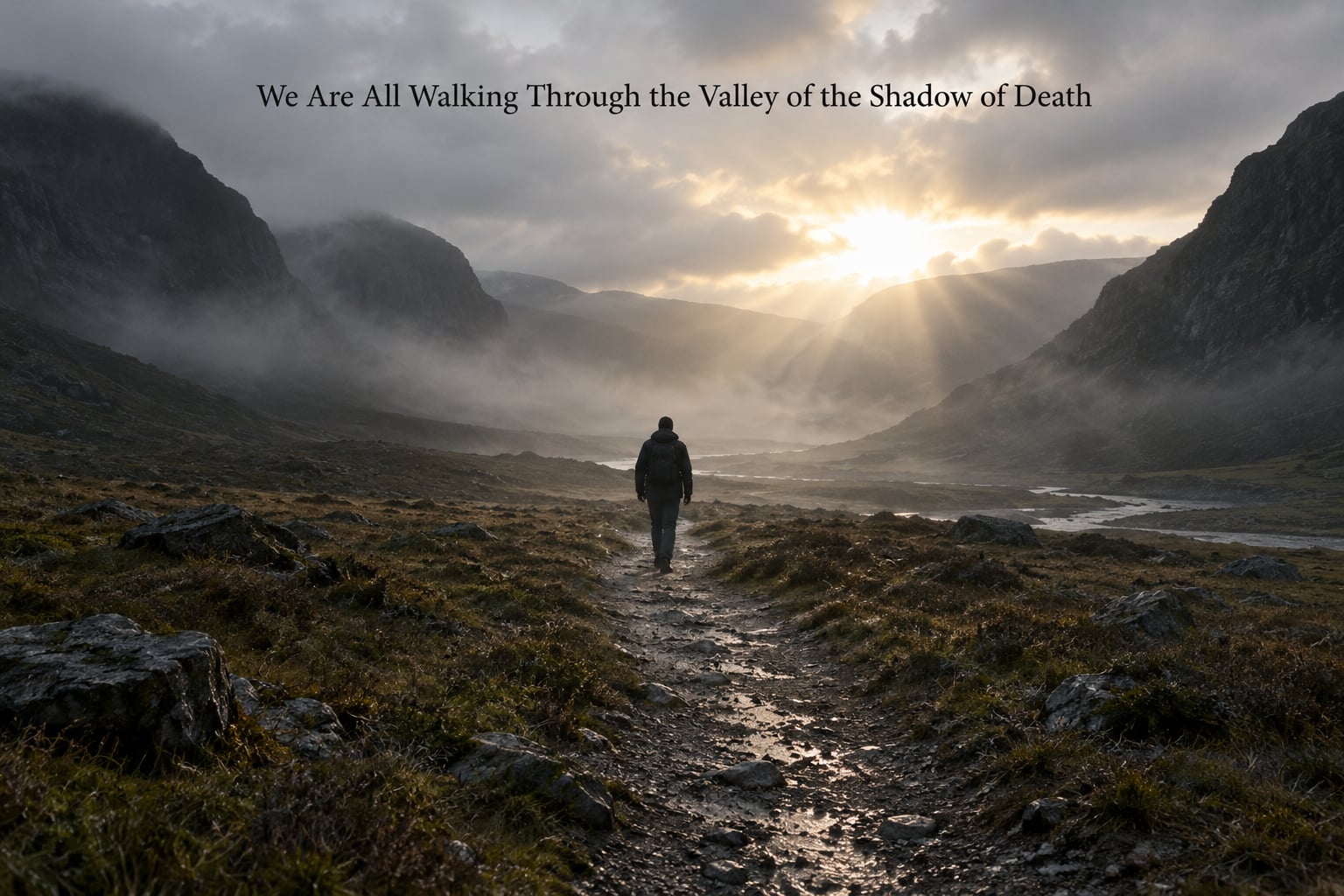 "We Are All Walking Through the Valley of the Shadow of Death"