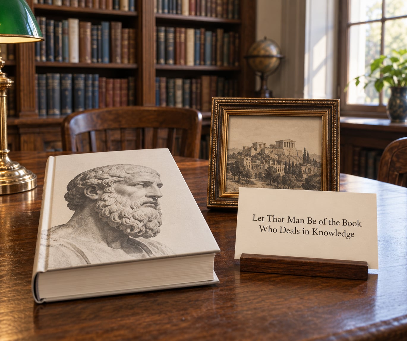 Let That Man Be of the Book Who Deals in Knowledge