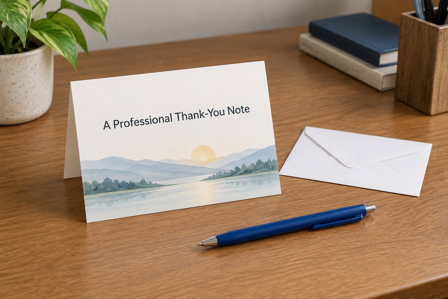 A Professional Thank-You Note